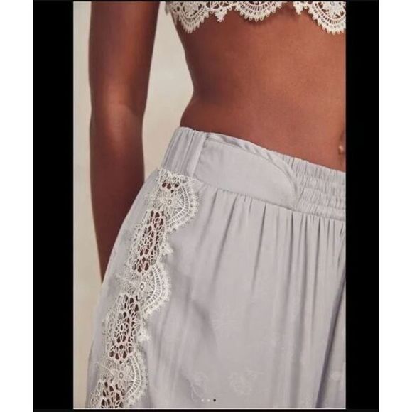 Intimately x Free People Womens Sz XS Gray I'm The One Wide Leg Lounge Pants $98 - Picture 11 of 11